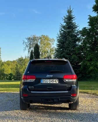 Jeep Grand Cherokee cena 62500 przebieg: 182382, rok produkcji 2014 z Suwałki małe 211